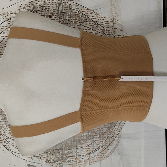 New House of Harlow Tan Crop Top Size M - Picture 4 of 9